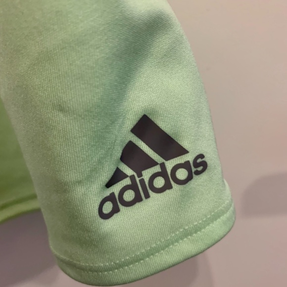Adidas Women’s Club Tennis Tank Glow Green/Gray-M - Picture 4 of 6